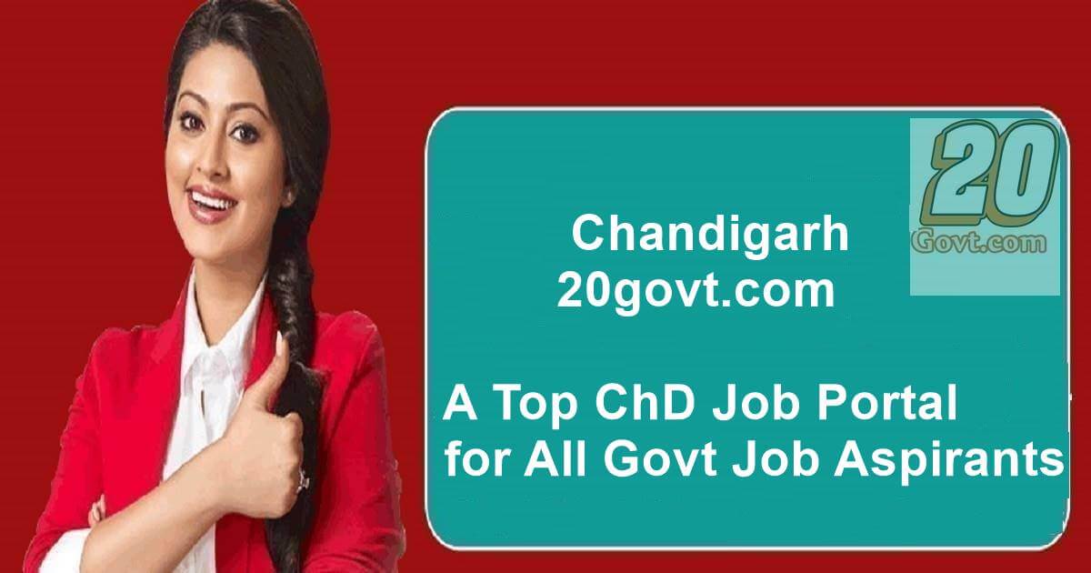 Chandigarh Government Jobs Chandigarh Recruitment Portal